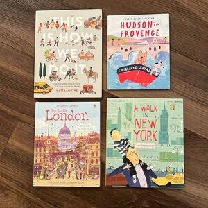 Worldly hard cover books for kids